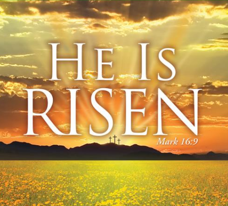 He is risen